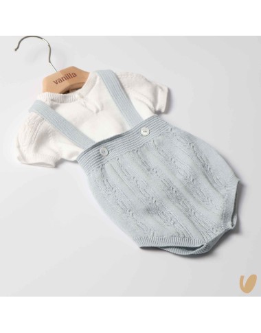 Salopette e maglia cotone organico Completo e Pagliaccetto