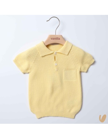 Polo in filo punto riso Cardigan e Maglia