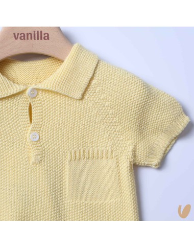 Polo in filo punto riso Cardigan e Maglia