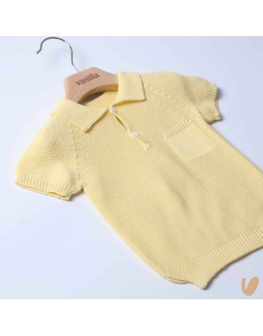 Polo in filo punto riso Cardigan e Maglia
