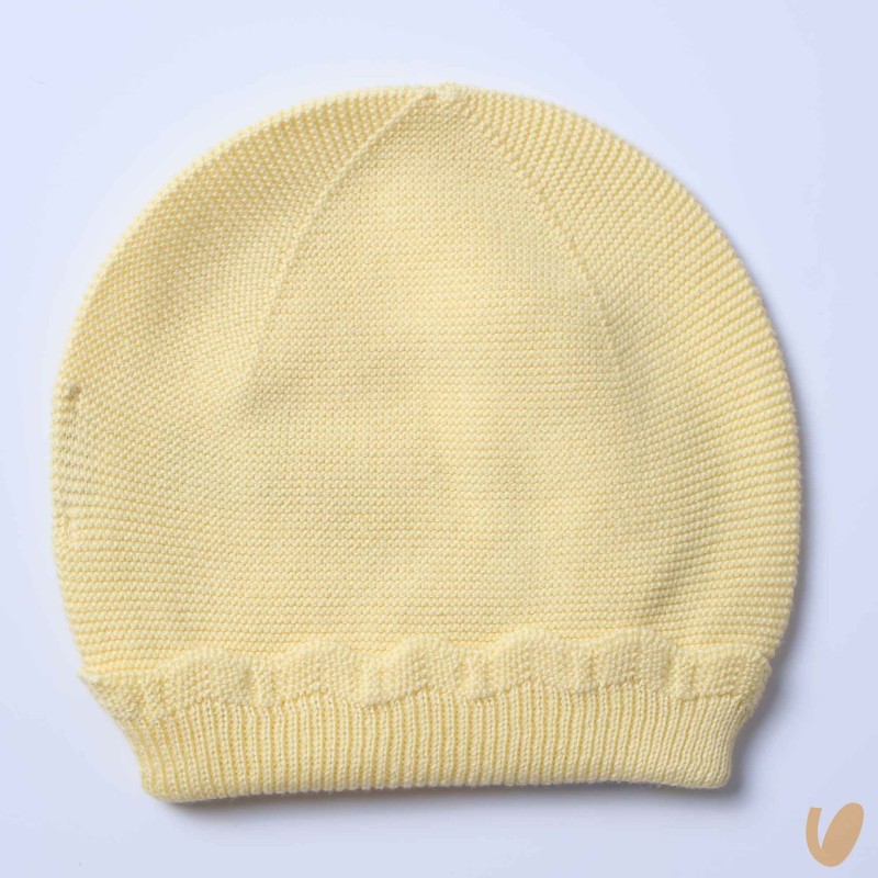 Cappello nascita in cotone organico Cappello e Guanti