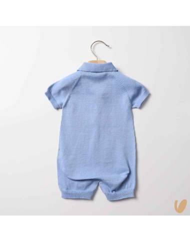 Organic cotton polo romper