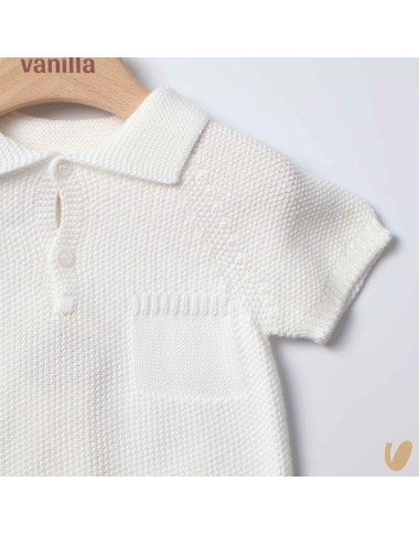 Polo in filo punto riso Cardigan e Maglia