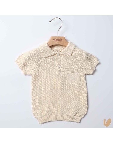 Polo in filo punto riso Cardigan e Maglia