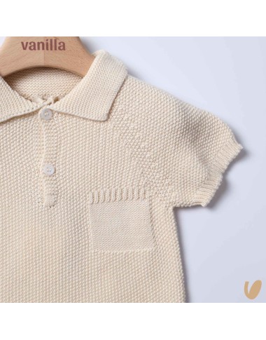 Polo in filo punto riso Cardigan e Maglia