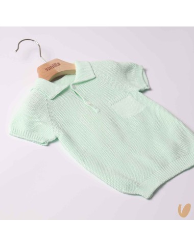 Polo in filo punto riso Cardigan e Maglia