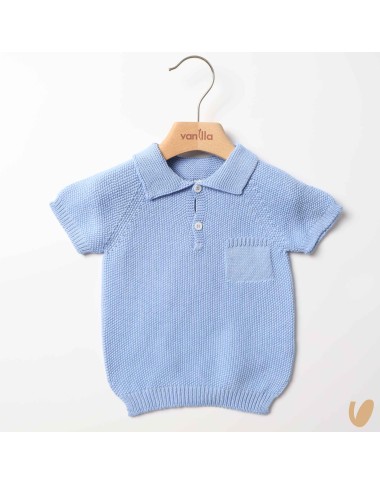 Polo in filo punto riso Cardigan e Maglia