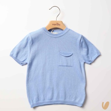 Shirt in filo di cotone organico Cardigan e Maglia