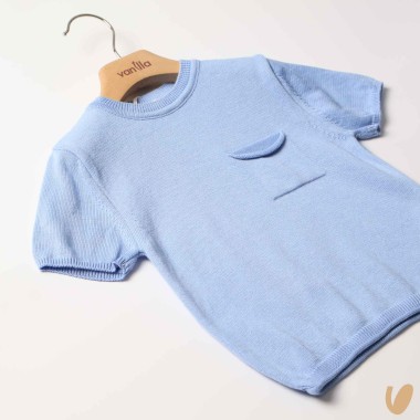 Shirt in filo di cotone organico Cardigan e Maglia