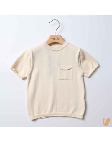 Shirt in filo di cotone organico Cardigan e Maglia