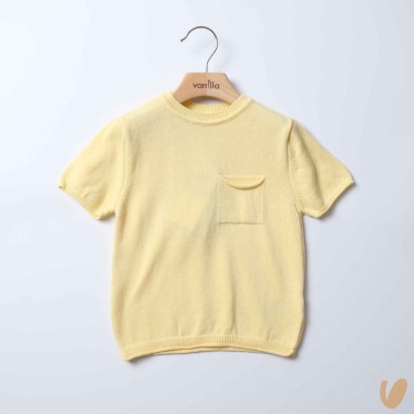 Shirt in filo di cotone organico Cardigan e Maglia