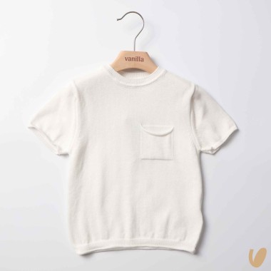 Shirt in filo di cotone organico Cardigan e Maglia