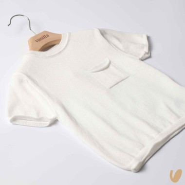 Shirt in filo di cotone organico Cardigan e Maglia