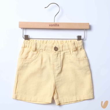 Short in puro lino Bermuda e Salopette