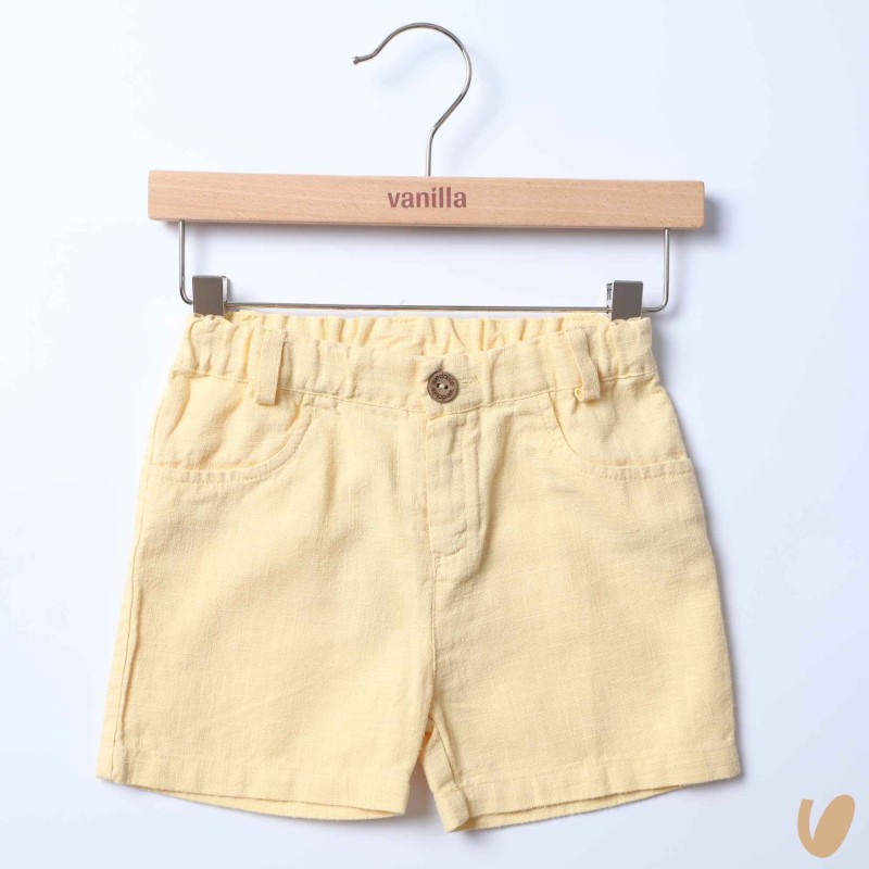 Short in puro lino Bermuda e Salopette