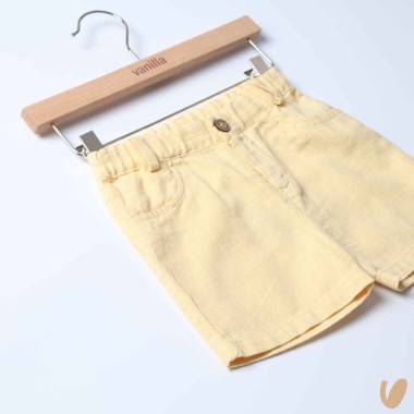 Short in puro lino Bermuda e Salopette