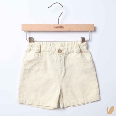 Short in puro lino Bermuda e Salopette