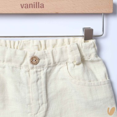 Short in puro lino Bermuda e Salopette