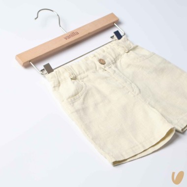 Short in puro lino Bermuda e Salopette