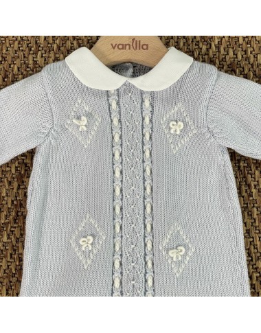 Hand embroidered wool suit