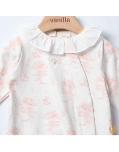 Tutina in cotone toile de jouy Tutina