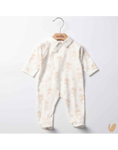 Tile de Jouy cotton suit