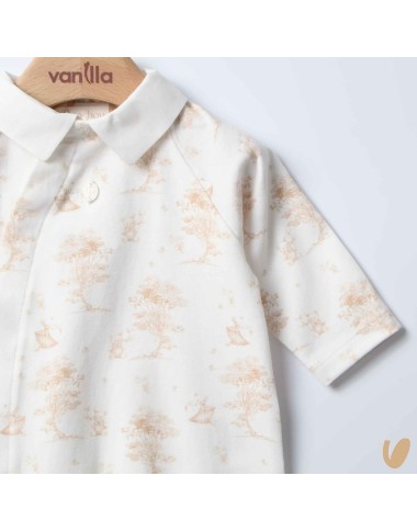 Tutina in cotone toile de jouy Tutina