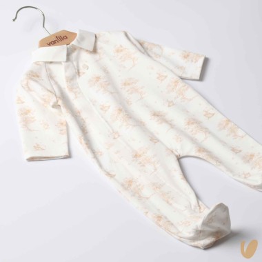 Tutina in cotone toile de jouy Tutina