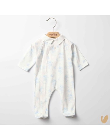 Tile de Jouy cotton suit