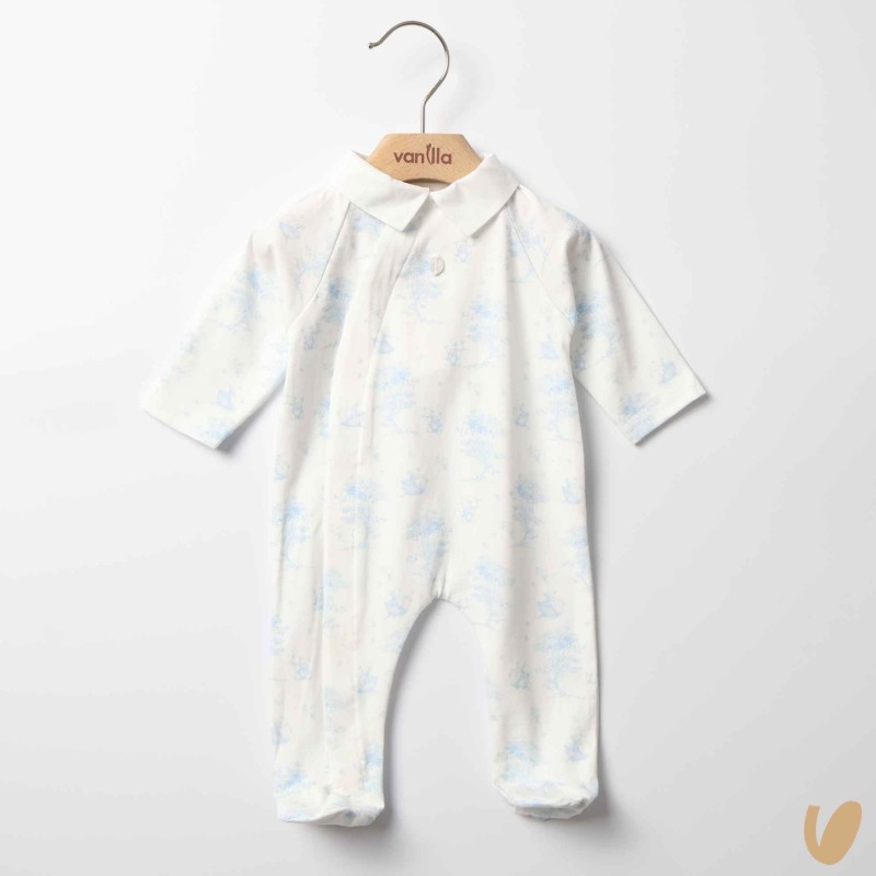 Tutina in cotone toile de jouy Tutina