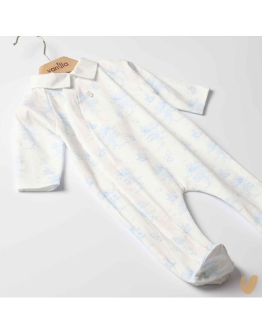 Tutina in cotone toile de jouy Tutina