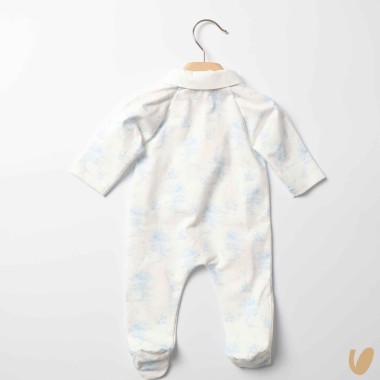 Tutina in cotone toile de jouy Tutina