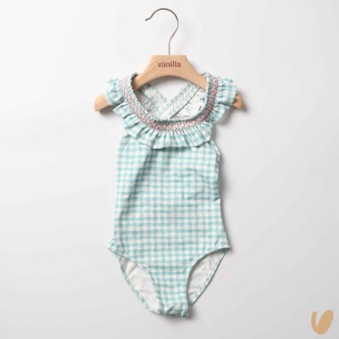 Costume da bagno intero nido d'ape Mare