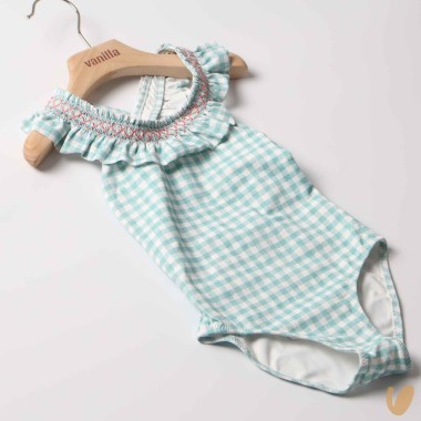 Costume da bagno intero nido d'ape Mare