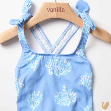 Costume da bagno intero coralli Mare