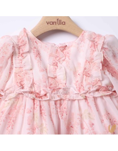 Abito chiffon fiori Abito e Tute