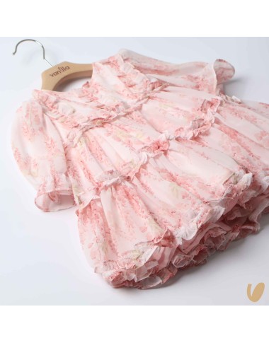 Abito chiffon fiori Abito e Tute