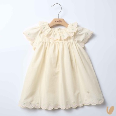 Abito cotone e sangallo Abito e Tute