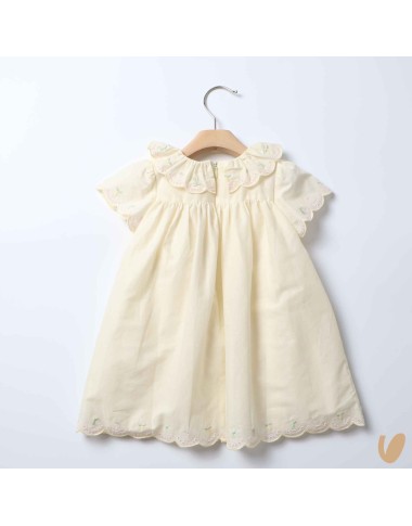 Cotton and Sangallo dress