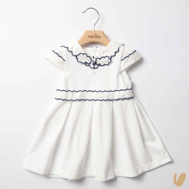 Abito piquè marinaretto Abito e Tute