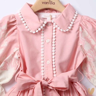 Abito bicolore in cotone Abito e Tuta