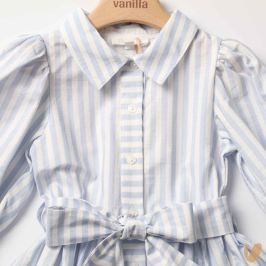 Abito righe in cotone Abito e Tuta