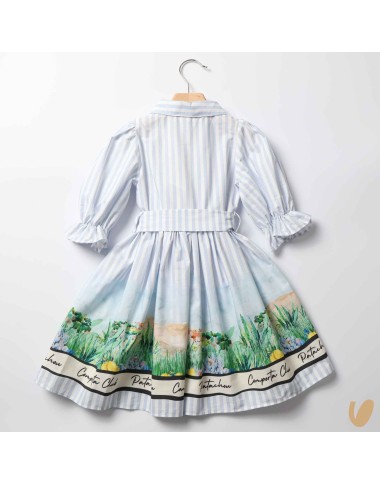 Cotton lines dress