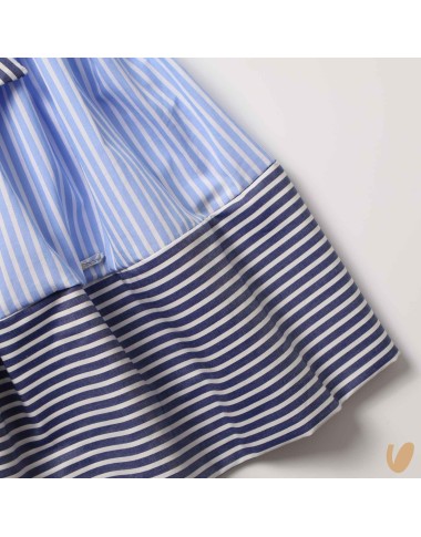 Patchwork lines dress