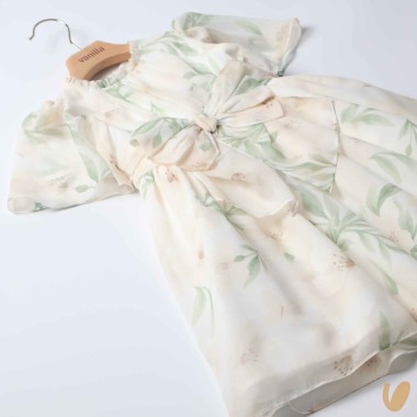 Abito chiffon fiori Abito e Tuta