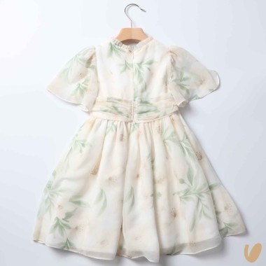 Abito chiffon fiori Abito e Tuta