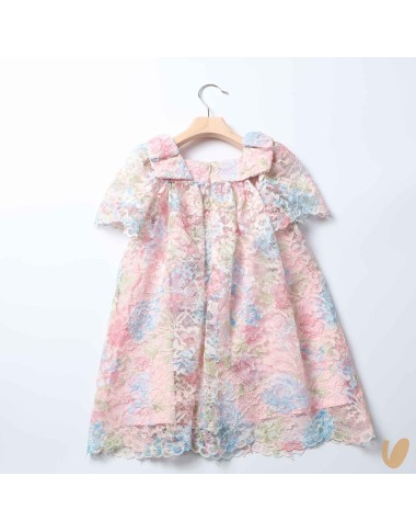 Abito macramè arcobaleno Abito e Tuta