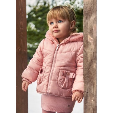 Giubbino reversibile con ecopeliccia Cappotto e Giubbino