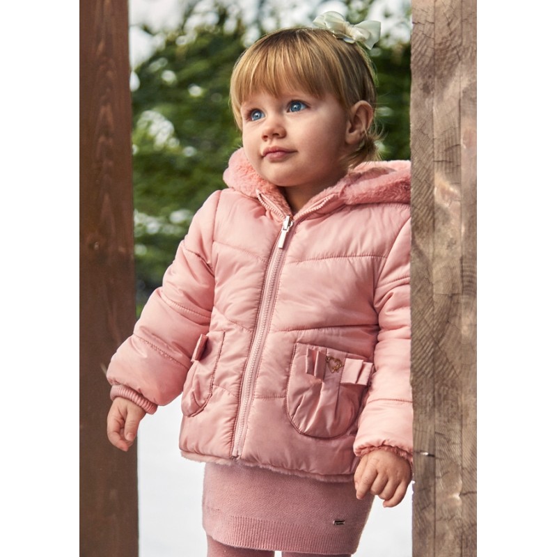 Giubbino reversibile con ecopeliccia Cappotto e Giubbino