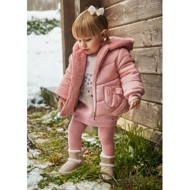 Giubbino reversibile con ecopeliccia Cappotto e Giubbino
